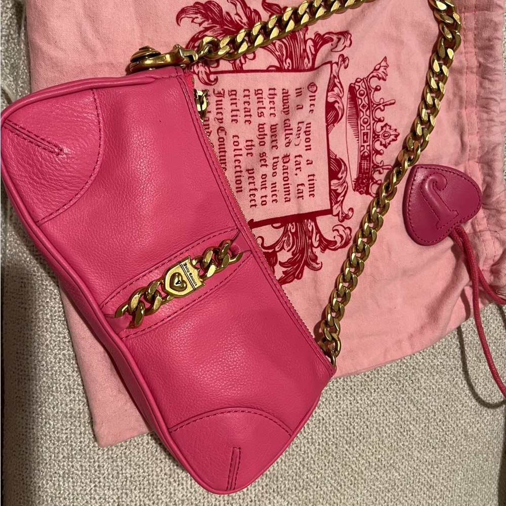 Juicy Couture Leather Purse Statement Piece